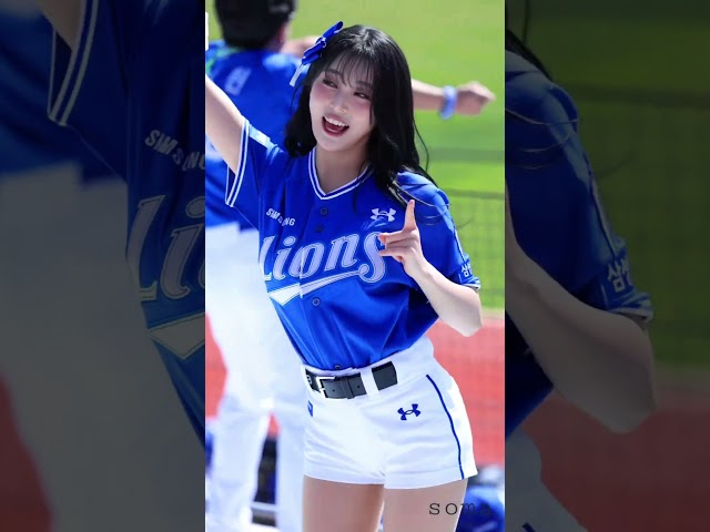 안타  좀  쳐달라고  #유세빈  #劉世彬 #유세빈치어리더 #삼성라이온즈