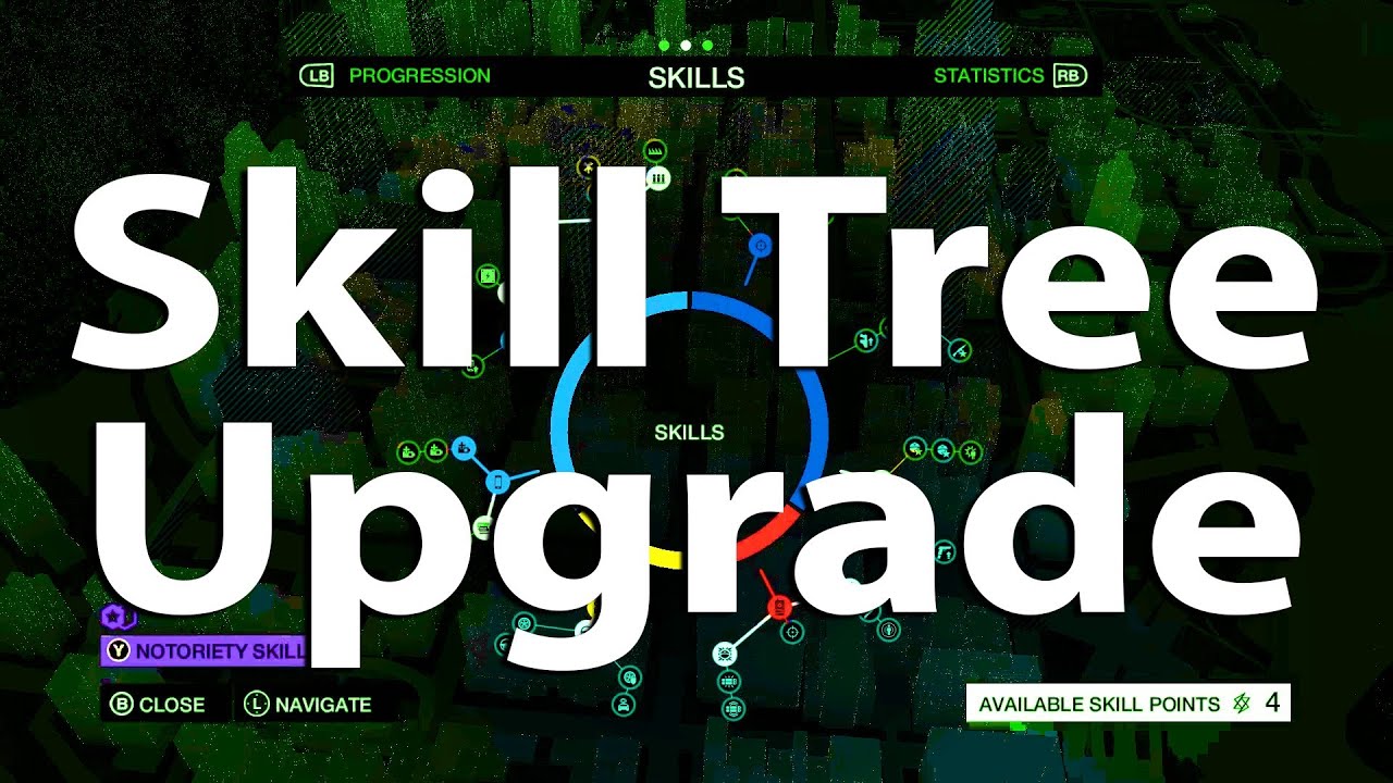 Best 'Skill Tree' Skills To Upgrade In Watch Dogs YouTube