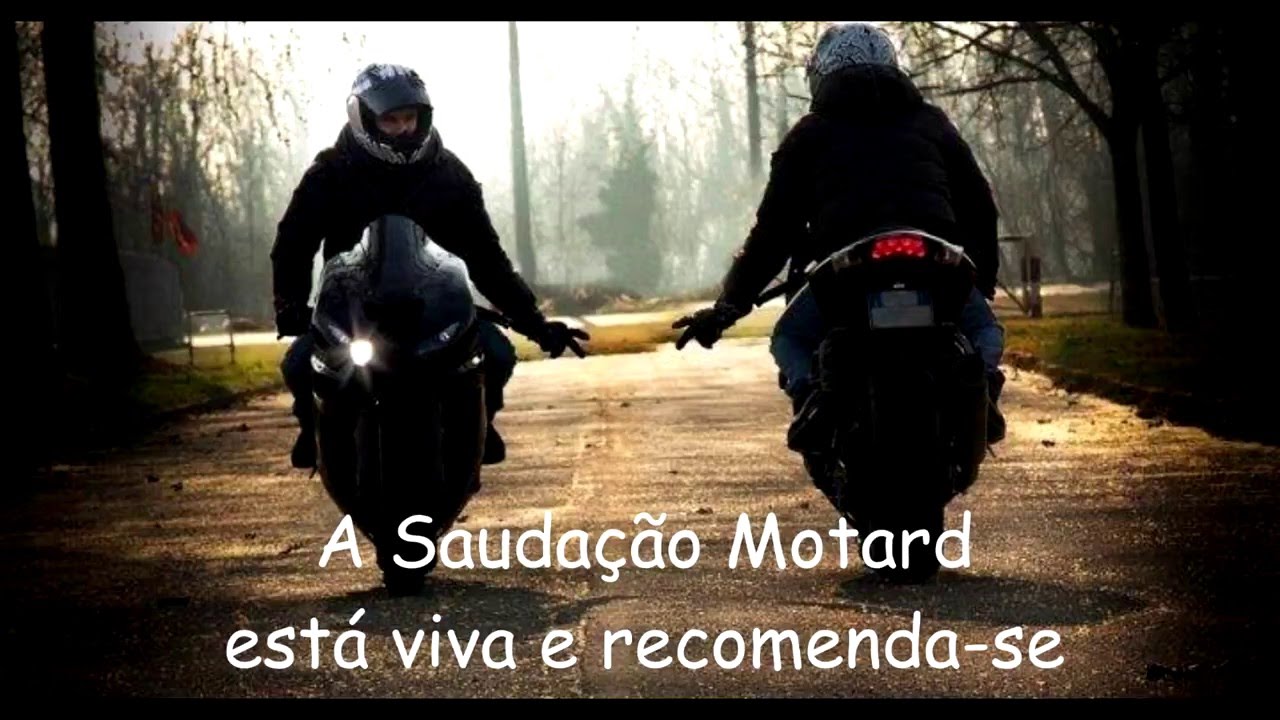 O Cumprimento Motard está vivo