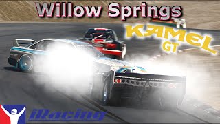 Multiclass At Willow Springs is a BAD IDEA! | Audi 90 GTO | iRacing