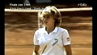Chris Evert vs. Steffi Graf Berlin 1985 F 💛💖