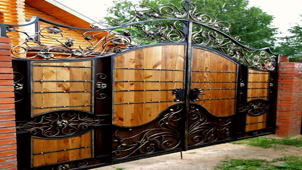 50 Modern Gate Design 2021 | Metal & Wood Gate | Iron Gate ...