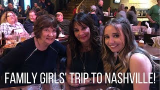 FAMILY GIRLS' TRIP! Nashville & BTS | Vlog | Ali Brustofski