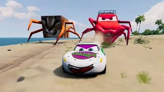 Epic Escape From The Lightning McQueen Eater_ A Spidery Adventure  Coffin Dance Song (COVER)