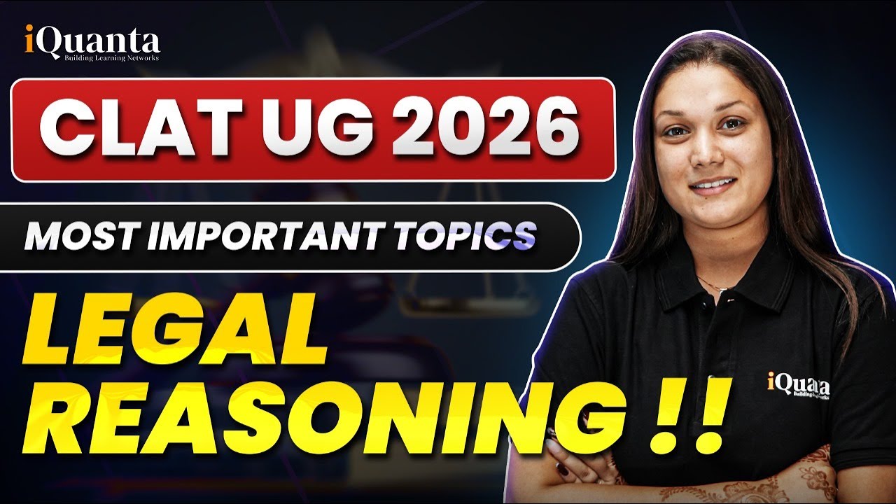 CLAT Legal Reasoning | Most Important Topics | CLAT 2026 - YouTube