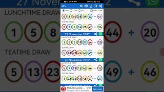 STRATEGY TO WIN UK 49 LUNCTINME DRAW 29 NOVEMBER 2022, 3-4 NUMBERS