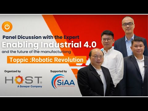 Enabling Industrial 4.0 Panel Discussion with the expert  - ROBOTIC REVOLUTION