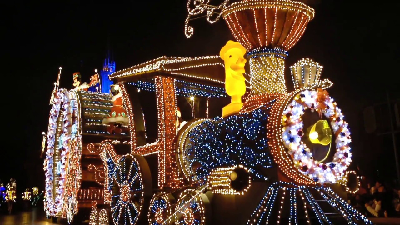 東京ディズニーランド エレクトリカルパレード ドリームライツ 16クリスマス Youtube