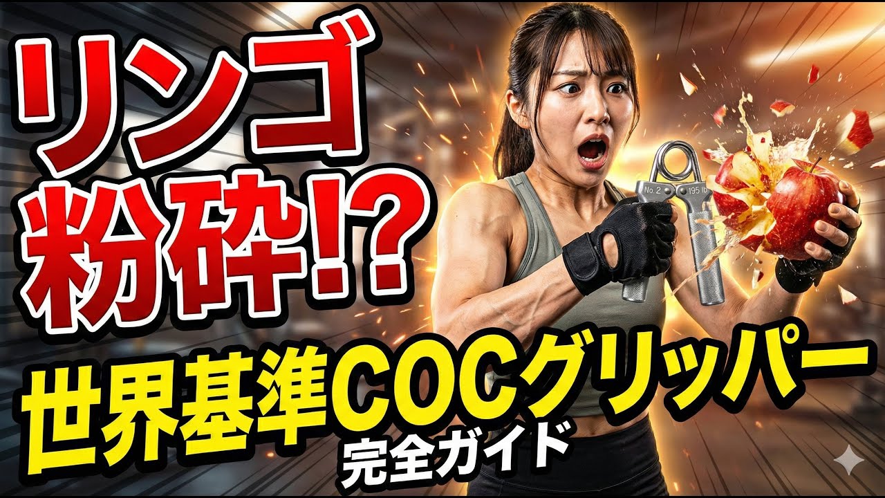 COCグリッパー（キャプテンズオブクラッシュ） No.1の握力は？選び方と