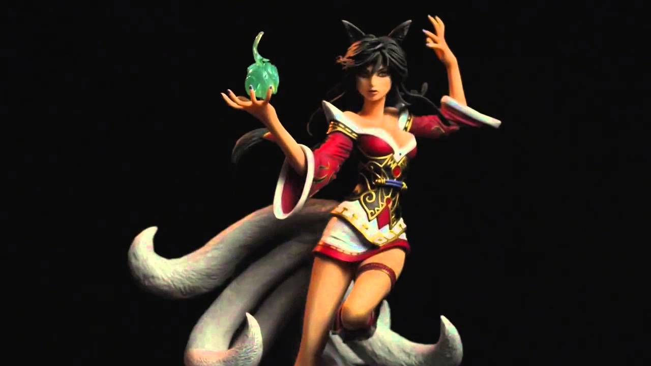 league of legends ahri statue