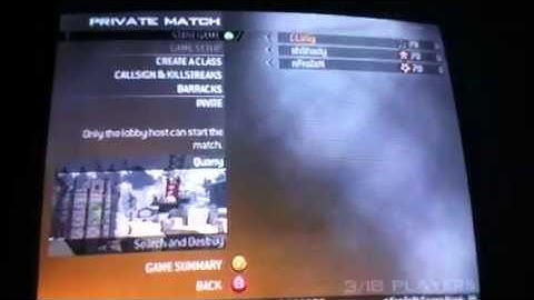 They No Show 3rd Map and Forfeit