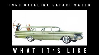 1960 Pontiac Catalina safari six passenger wagon