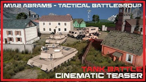 EPIC Cinematic Teaser - [Space Engineers] - M1A2 Abrams Main Battletank - Tactical Battlegroup