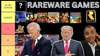 Trump, Biden & Obama rank Rareware (Rare) Video Games [AI PRESIDENTS]