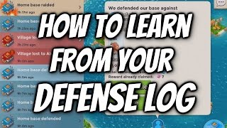 Boom Beach - How to LEARN from your Defense Log in Boom Beach! screenshot 5