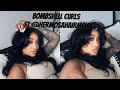 GLUELESS WIG INSTALL | BOMBSHELL CURLS | ft. Hermosa Hair