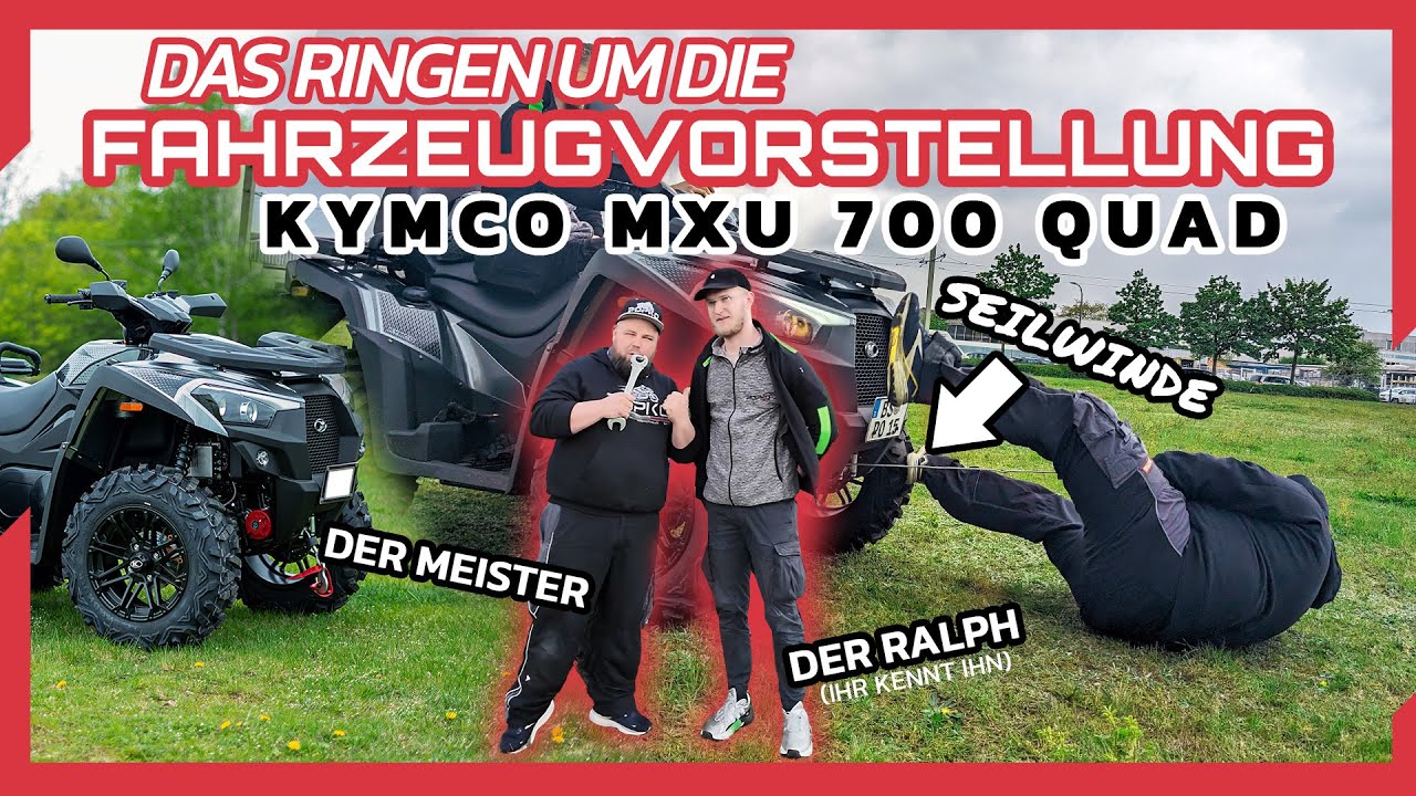 Voll ausgestattet ins Abenteuer: Kymco MXU 700 QUAD • Fahrzeugvorstellung mit dem Meister