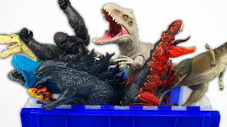 NEW Jurassic World 50+ Gallon Box Toy Haul | 1 HOUR COMPILATION - Dinosaur Toys, Unboxings