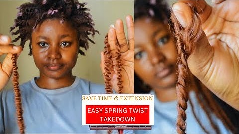 How to Take Down Spring Twists (The Safe Way!)