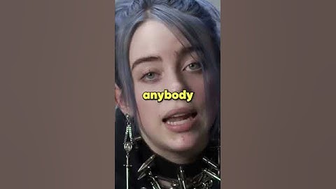 Saddest Billie Eilish Moment 🥺