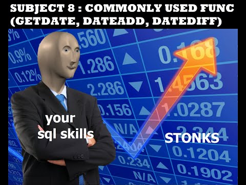 Tutorial SQL WITH SUBTITLE || SUBJECT 8 (STANDARD FUNCTION COMMONLY USED PART 3)