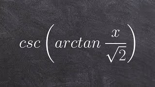 Evaluating the composition of Functions using Right Triangles