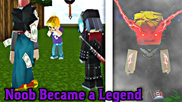 Noob became a legend after getting bully Blockman Go
