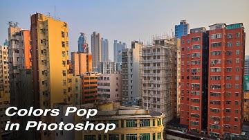 Make Colors Pop in Photoshop