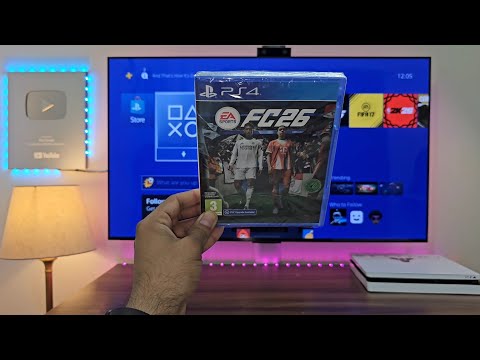 EA FC26 PS4 Unboxing Gameplay Disc Edition 