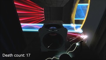 Portal 2 Co-op Fun Part 2: Laser Death
