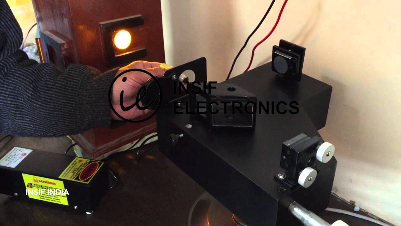 MICHELSON INTERFEROMETER - Calibration of Mirrors - YouTube