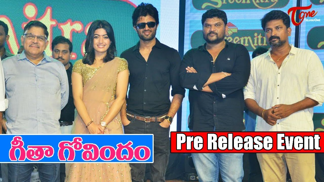 Geetha Govindam Pre Release Event | Vijay Deverakonda | Rashmika | Teluguone Trailers