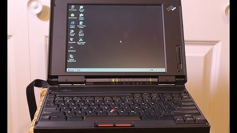 Vintage IBM Thinkpad 365XD