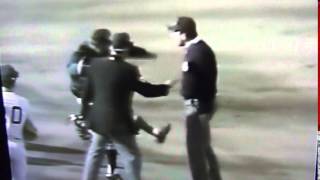 Http://www.courtsidetweets.com shortly before he was replaced as
yankees manager by lou piniella again, billy martin got to kick and
throw some dirt on an um...