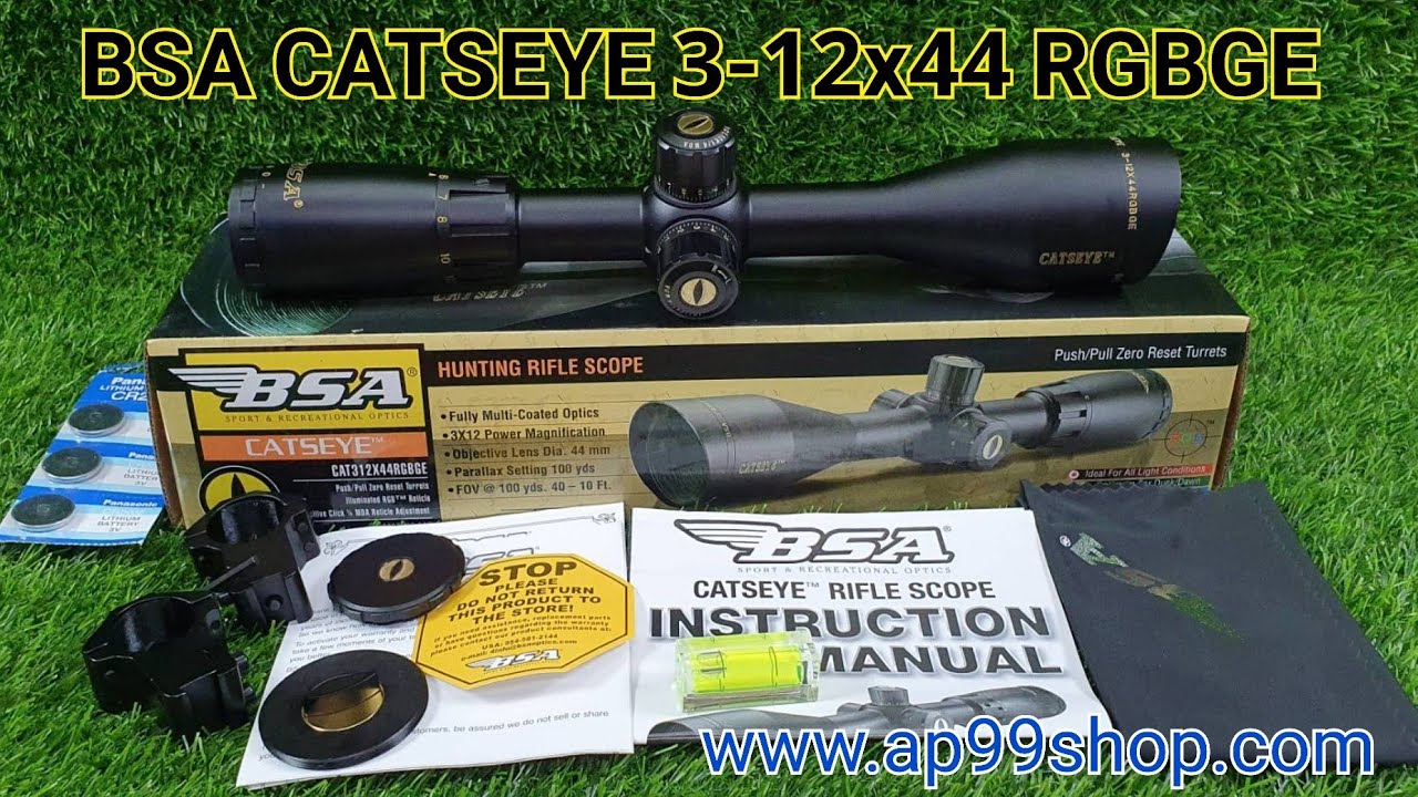 Mira Bsa Catseye 3-12x44 Rgb