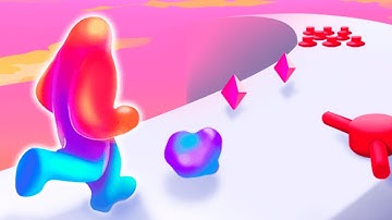 Blob Runner 3D - Max Level on Android, iOS! Gameplay Walkthrough (Levels 9-10)