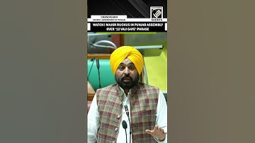 Punjab Assembly: CM Bhagwant Mann, LoP Bajwa exchange heated argument over ’12 baj gaye’ phrase