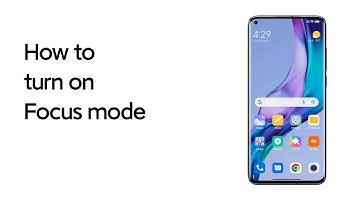 How to turn on Focus mode