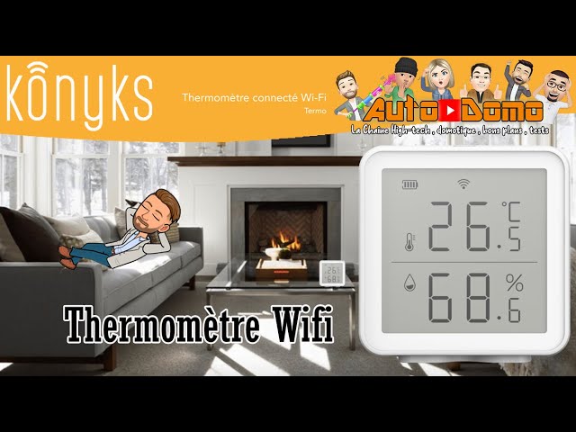 konyks 🇲🇫 Termo - le thermomètre connecté sous tuya / smartlife