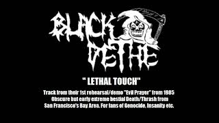 Black Dethe (San francisco) Track from &quot;EVIL PRAYER&quot; rehearsal/demo 1985 (Early Xtreme Thrash Death)