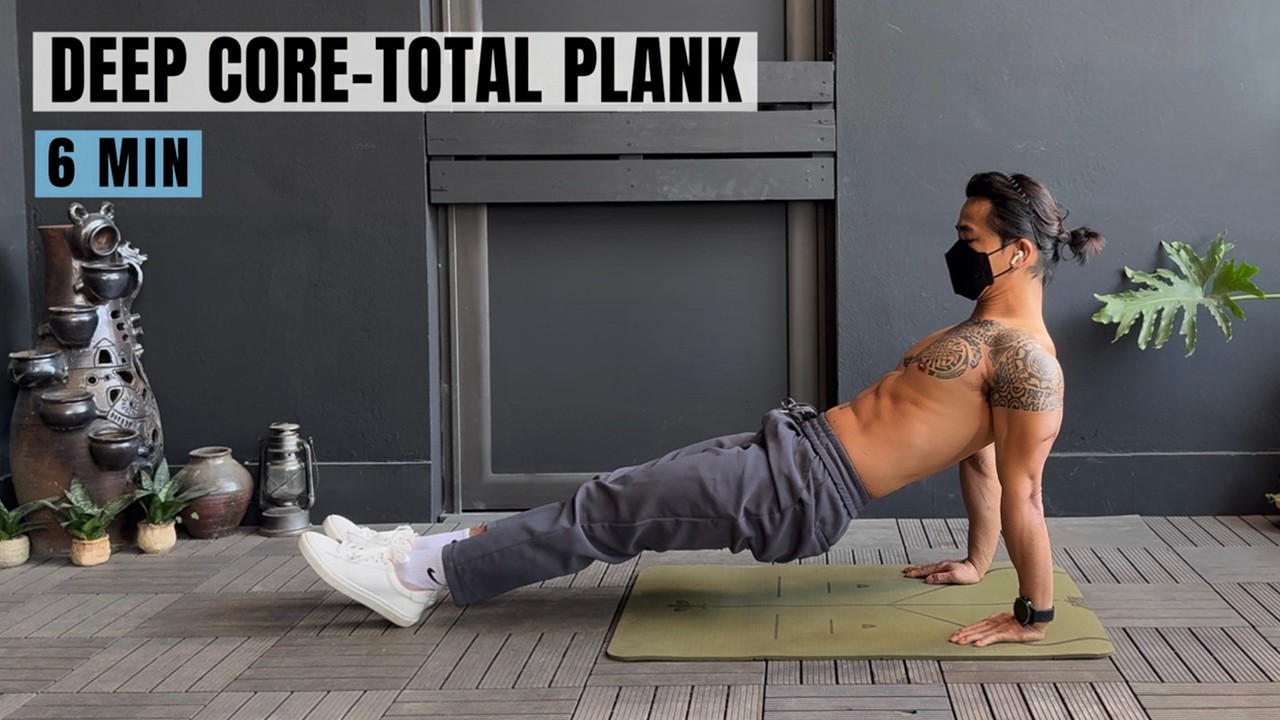 6 MIN DEEP CORE & ABS WORKOUT | 11 INTENSE PLANK VARIATIONS ( Get a ...