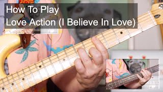 'Love Action (I Believe In Love)' The Human League Guitar & Bass Lesson