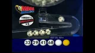 MegaMegaMillions Jackpot Results 22nd july 2014