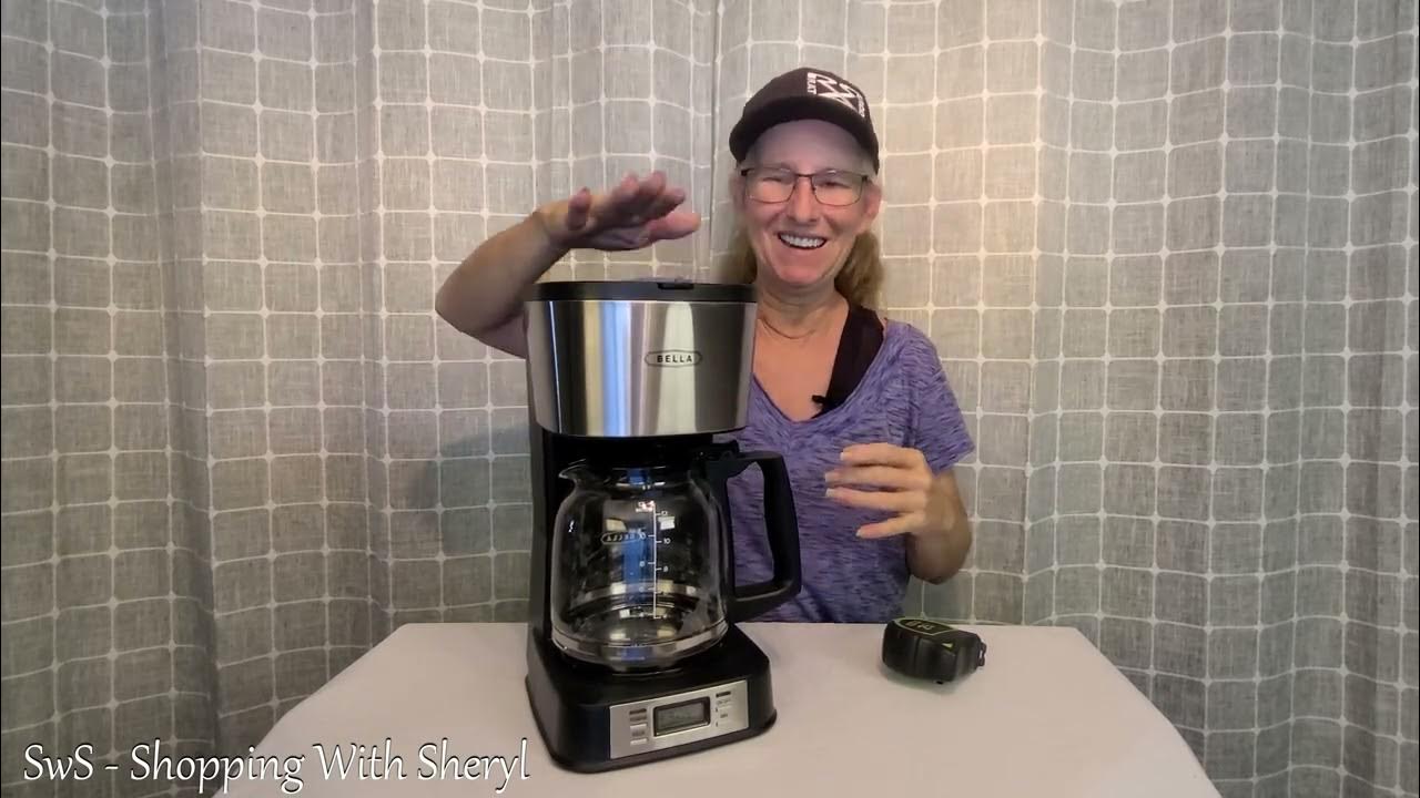 Bella 12 Cup Programable Coffee Maker Review 