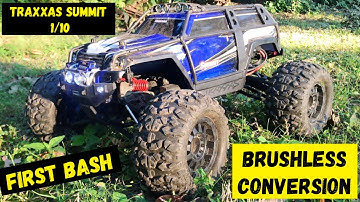 1/10 Traxxas Summit - FIRST Real World TEST Since Completing The “BRUSHLESS CONVERSION!!”