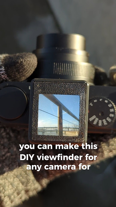 Amazing DIY Camera Accessory