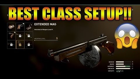 BEST CLASS SETUP FOR M1928! AKA THE THOMPSON IN WW2!!!