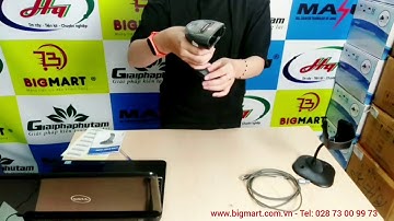 Trải nghiệm máy đọc mã vạch Symbol Zebra DS4308