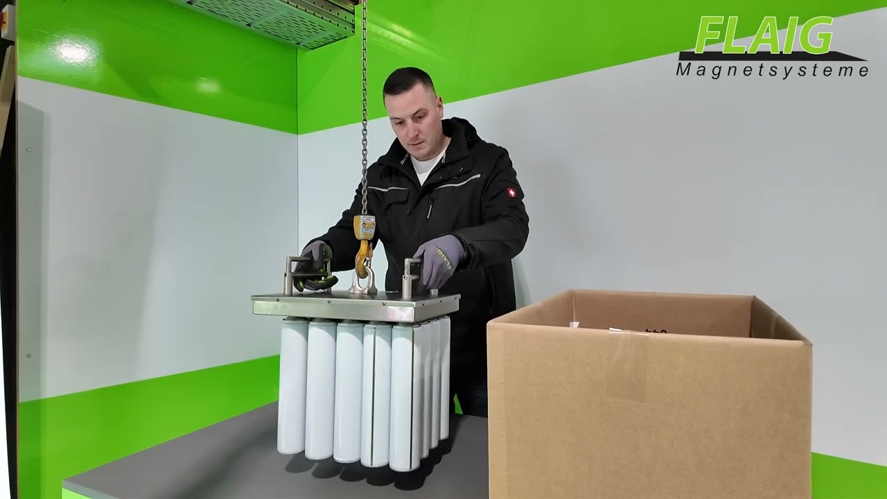 Mechanischer Aushebemagnet by Flaig Magnetsysteme