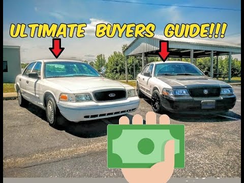 What to Look For When Buying a Crown Victoria Police Interceptor